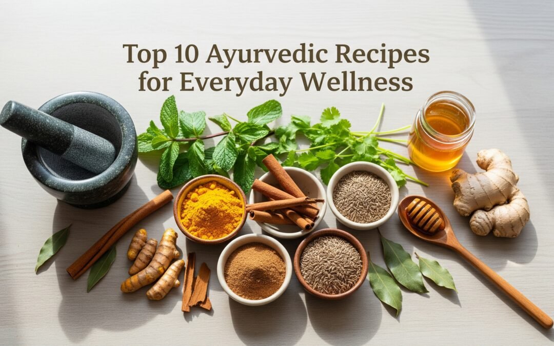 Top 10 Ayurvedic Recipes for Everyday Wellness